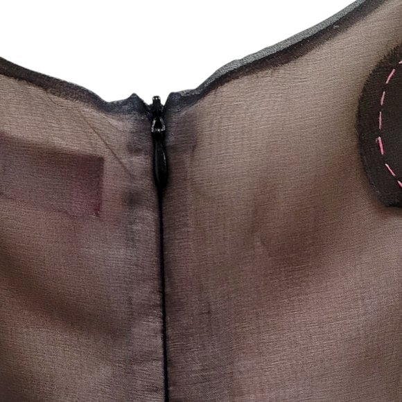 Seda Frenchmade Cocktail Dress with Hearts - Picture 9 of 10